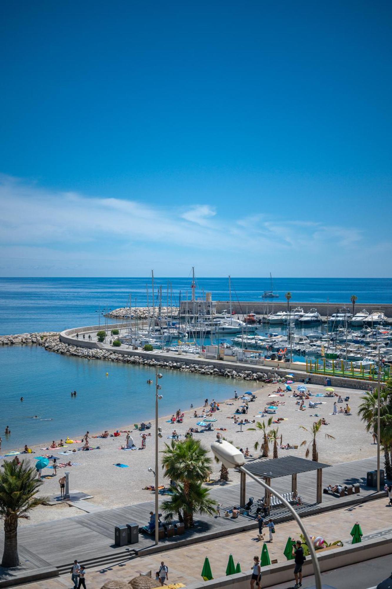 Les Sablettes - Bord De Mer - Vieille Ville - Parking Prive Menton Ngoại thất bức ảnh